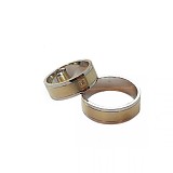 Prstene - Obrúčky z kombinovaného zlata - 1846740