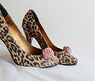 Ponožky, pančuchy, obuv - AKCIA !!! Leopardie - 1852319
