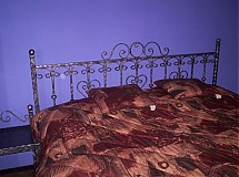 Nábytok - Kovová štýlova posteľ PILOTEK II - 1955670