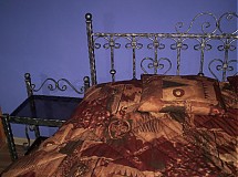 Nábytok - Kovová štýlova posteľ PILOTEK II - 1955682