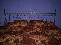 Nábytok - Kovová štýlova posteľ PILOTEK II - 1955683