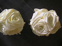 Dekorácie - svadobná ružičková guľa - 2035769