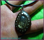 Náhrdelníky - náhrdelník - DUBOVÝ - CITRÍN - 2082233