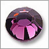 Galantéria - Hotfix kamienky: fialové - amethyst, SS10 144 ks - 209810