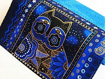 Peňaženky - Luxusní Šelmička v modré - 17 x 10,5 - 2256458