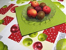 Úžitkový textil - Voní po jablíčkách - sada dvou ubrusů - 2256537