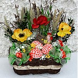  - Veselé jarní švitoření - velikonoční dekorace - 2257065