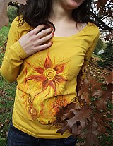 Topy, tričká, tielka - Jesenné slnko - 226491