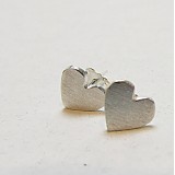Sady šperkov - MiniMe / Valentínky (Náušky matné Ag925 / pár) - 2277737