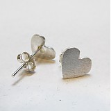 Sady šperkov - MiniMe / Valentínky (Náušky matné Ag925 / pár) - 2277739