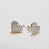 Sady šperkov - MiniMe / Valentínky (Náušky matné Ag925 / pár) - 2277745