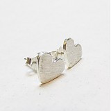 Sady šperkov - MiniMe / Valentínky (Náušky matné Ag925 / pár) - 2277746