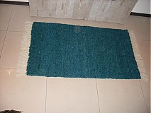 Úžitkový textil - Farebný koberec z ovčej vlny - 2291938