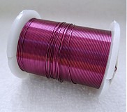 Suroviny - Bižutérny drôt 0,3mm-10m (7-ruž.fialová) - 2296008