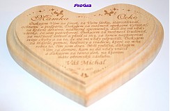 Tabuľky - Poďakovanie rodičom - veľké lipové - Motýlkovo - 2340520