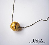 Náhrdelníky - Tana šperky-keramika/zlato - 2394919