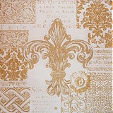 Papier - Fleur de Lis Gold white - Symbol ľalie - 2401900