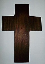 Dekorácie - kríž jednoduchý - 2449462