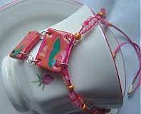 Náhrdelníky - růžový náhrdelník - 2461266