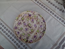 Nádoby - Bodkovaný tanier 25cm - 2529765