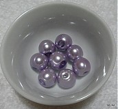Korálky - Voskované perly 10mm-8ks - 2554045