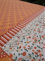 Úžitkový textil - Štóla...terakota :) - 2563861