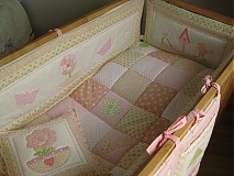 Detský textil - vintage postieľka - 2573697