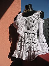 Šaty - Model "Kristin" - háčkované tunikošaty - 2582791