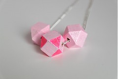 Náhrdelníky - pink gloss - 2585208