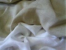 Textil - prírodný aj biely ľan - 2608541
