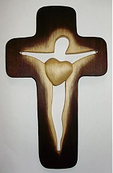 Dekorácie - svadobný kríž siluetový - 2644980