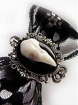  - Raven skull mašla II. - 2674892