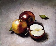 Obrazy - Tri jabĺčka - 2765080