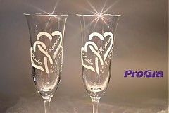 Nádoby - Suzan - svadobné poháre - 2ks - 2791696