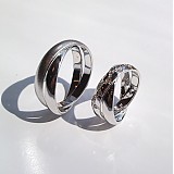 Prstene - Obrúčky z bieleho zlata - 2799120
