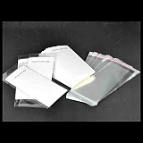 Obalový materiál - dárkové kartičky na prívesok/ biela/ 195x90mm/ 50ks - 2839882