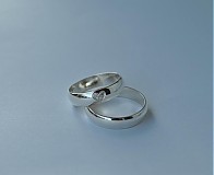 Prstene - Obrúčky "moje srdiečko" aurum - 2877693