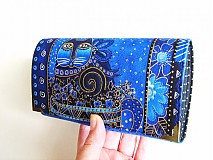 Peňaženky - Luxusní Šelmička v modré II - 16 x 10,5 - 3101835