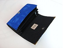 Peňaženky - Luxusní Šelmička v modré II - 16 x 10,5 - 3101838