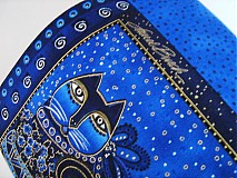 Peňaženky - Luxusní Šelmička v modré II - 16 x 10,5 - 3101839