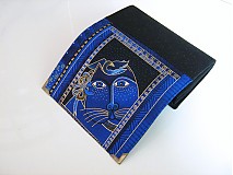 Peňaženky - Luxusní Šelmička v modré III - 14 x 10,5 - 3101860