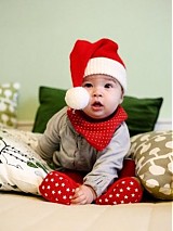 Detské čiapky - Vianočná čiapka - 3122160