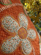 Úžitkový textil - Kvety za oknom 4-zástena ...:) - 3153636