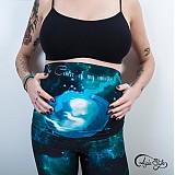 Tehotenské oblečenie - Tehotenské legínky - 3157812
