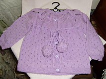 Detské oblečenie - Detský  pletený svetrík - 3177253