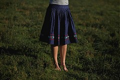 Sukne - Modrotlačová sukňa II. - 3291574