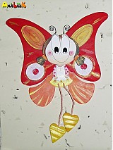Dekorácie - Motýlik dievčatko - 3318495