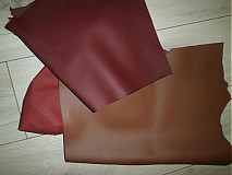 Suroviny - farebné a perforované odrezky kože 0,950 kg - 3341030