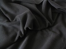 Textil - Flauš čierny - 3362915