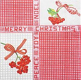 Papier - Merry Christmas red - Veselé Vianoce - 3363242